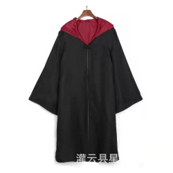 Harry Potter Cloak Cape Magic Robe No Badge Cosplay Costume Cosplay Halloween Cloak